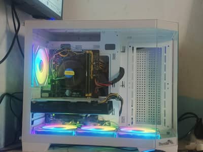 gaming pc white rgp case