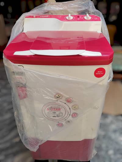 FIVE STAR Washing machine 40% Energy Saving