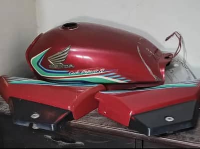 Honda CG125 CD70 ybr Parts 21 18 10 22 23 fuel Tank Set ybr silancer