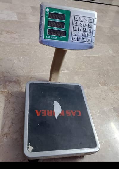 Title: CAS Korea Digital Weighing Scale - Heavy Duty