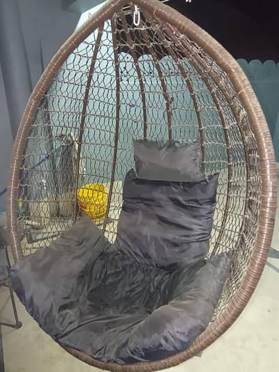 Swing chair.