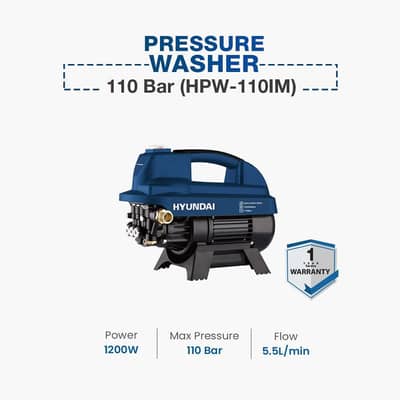 Hyundai Pressure Washer 110 Bar
