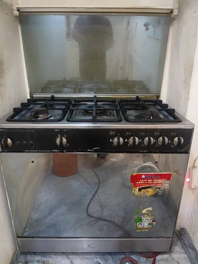 Sky Flame 5 Burner Gas Oven