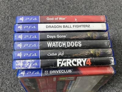 Ps4 games for sale and exchange