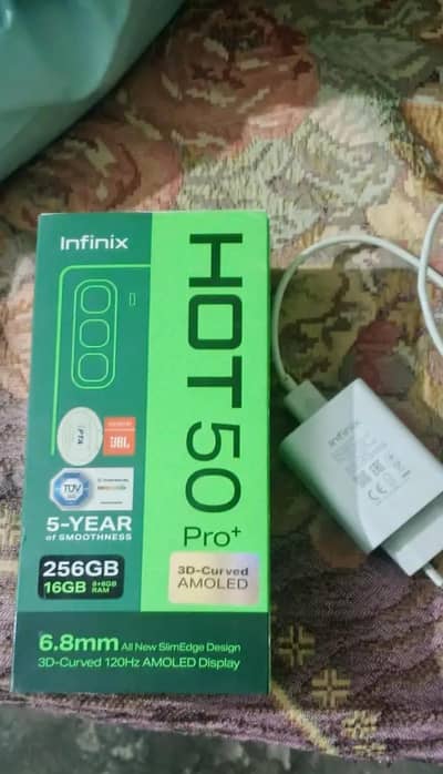 infnix hot 50 pro plus 8+8 / 256 edge screen display finger print