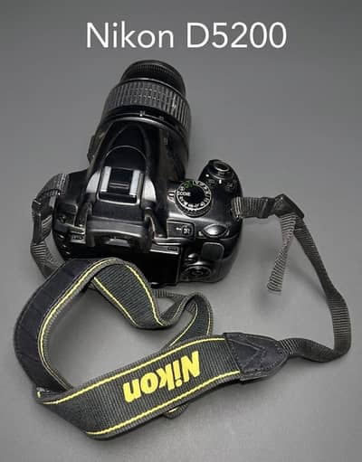 Nikon D5200 Camera with Kit lens(18-55mm)