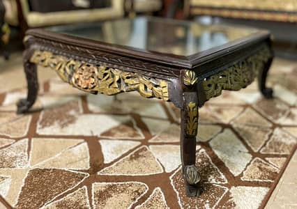 Chinioti Center Table for Sofa Set / Drawing Room Center Chiniot Table