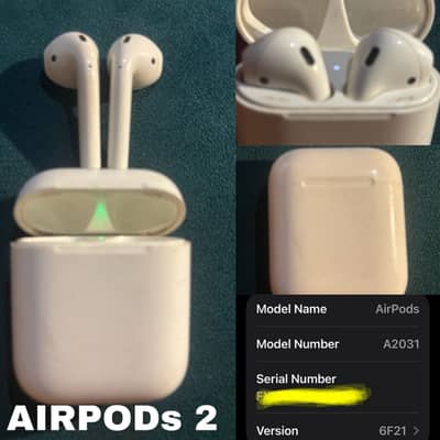 Original Apple Airpods 2