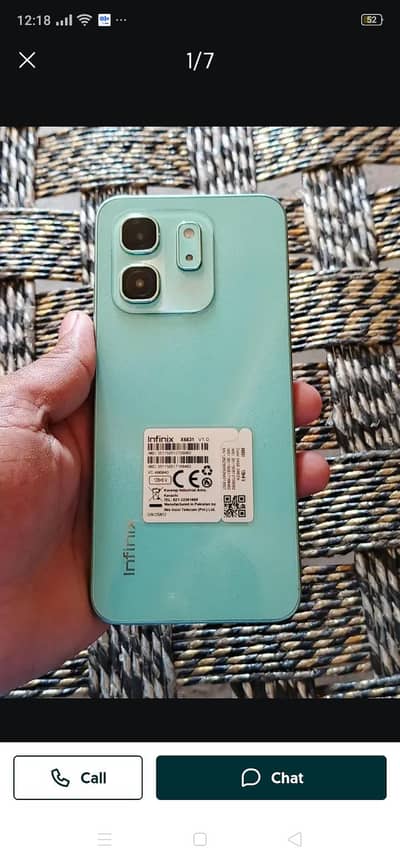 Infinix hot 50i 6/128 daba charger