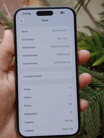 Iphone 14 pro max non pta jv 256gb full box