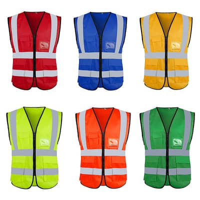 manufacturer hi vis safety vest worker uniform reflactive reflaction