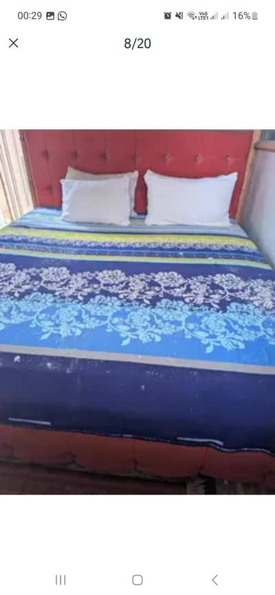 Bubble Bed KING SIze Diamond Foam Quality A1