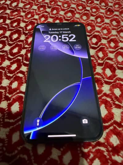 iphone 12pro Blue 256GB ZP/A PTA