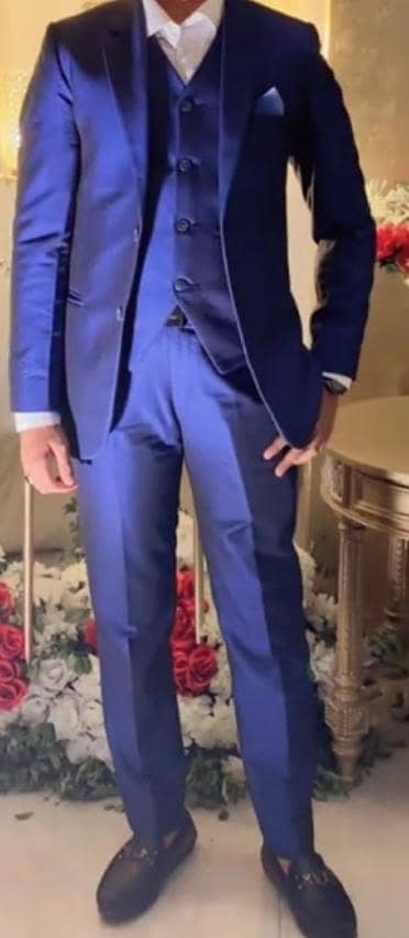 Navy blue 3 Peice pent coat