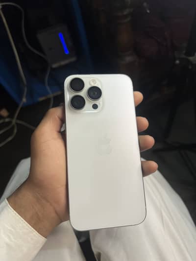 Iphone 15pro Max PTA Approved 256Gb Dual sim