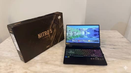 Acer Nitro 5 Gaming Laptop - RTX 4060 - 10/10 Condition (Import)