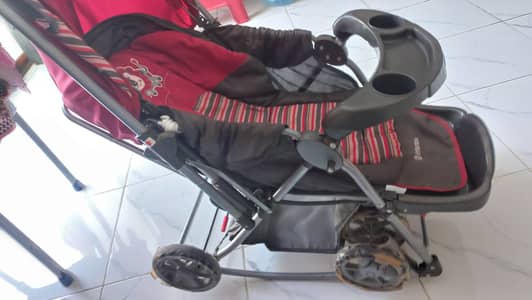 stroller with swing