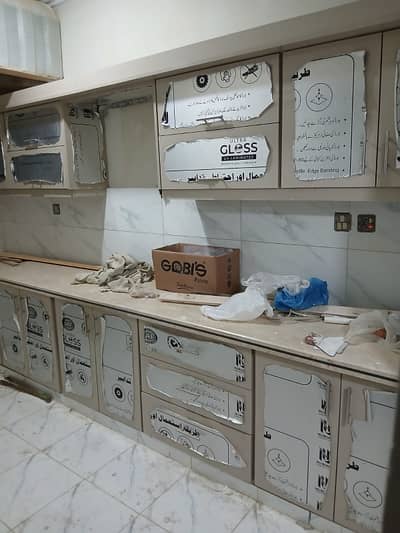 Flat rent 2 bed d d attached New washroom, NEW kitchen bike parking inside 13d2 1100sqft Behind waseem bagh SANA COMFORT 2ND FLOOR Rent 48k negotiable *Code(16456)*