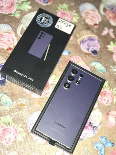 S24 ultra physical dual sim 12gb 256gb pta approved