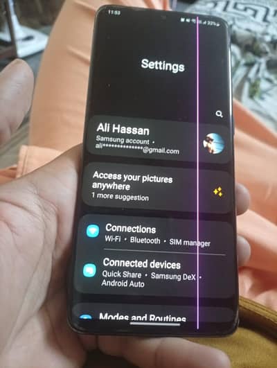 galaxy s20 plus  8gb ram, 128gb rom  Condition 8/10