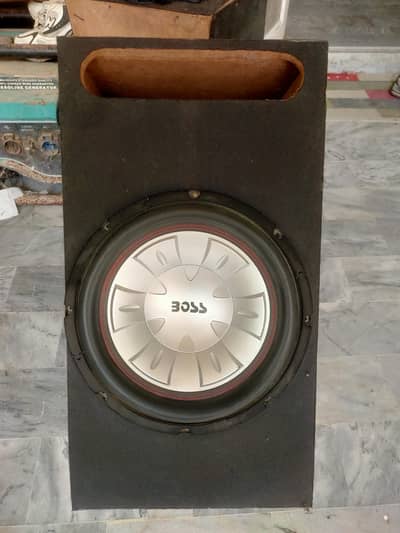 Boss 12 inch sub woofer with petty new unused for sale