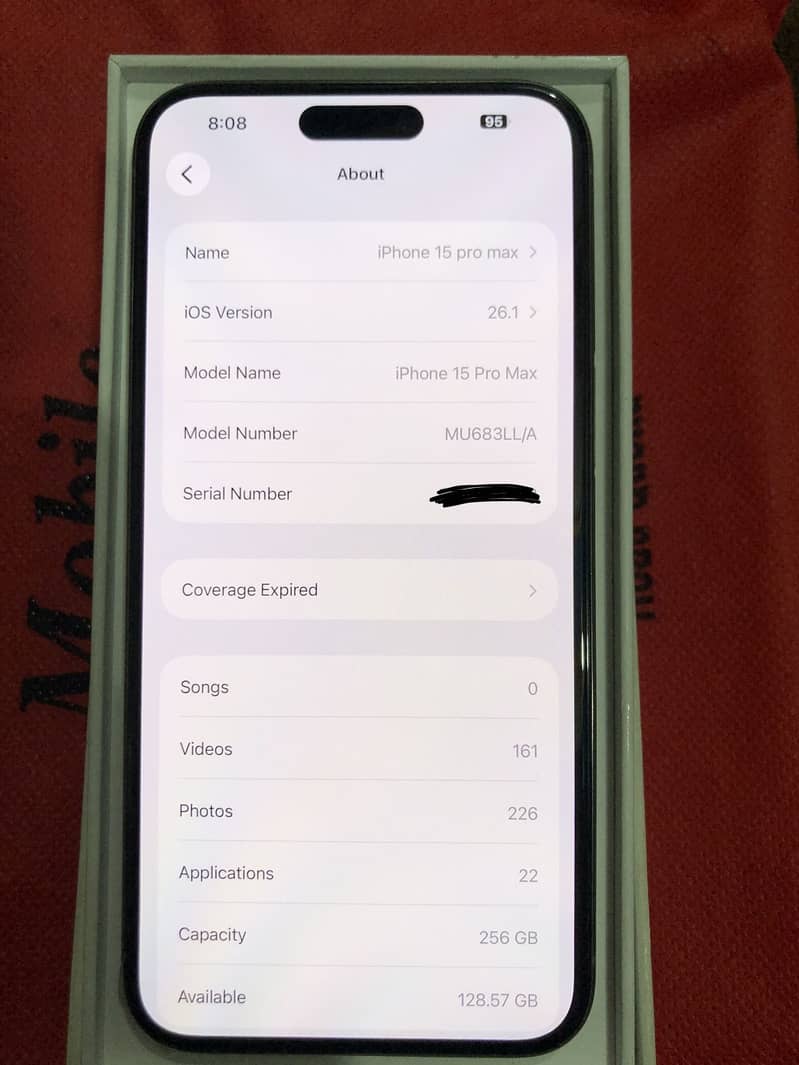 iPhone 15 pro max 1