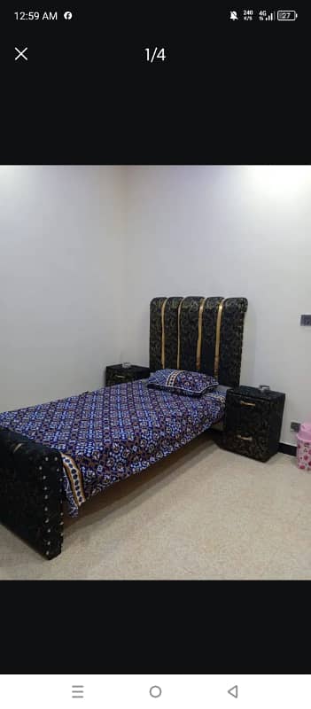 Furnished 1 bed room available for rent