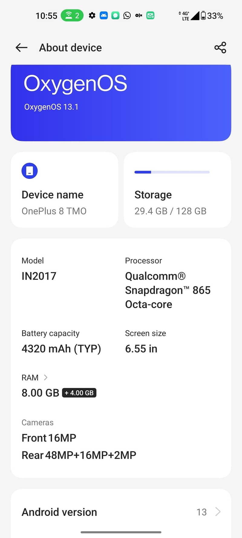 onePlus 8 2