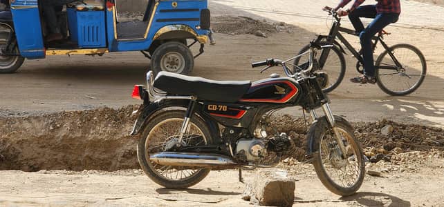 Honda cd 70.1886 model multan nmber