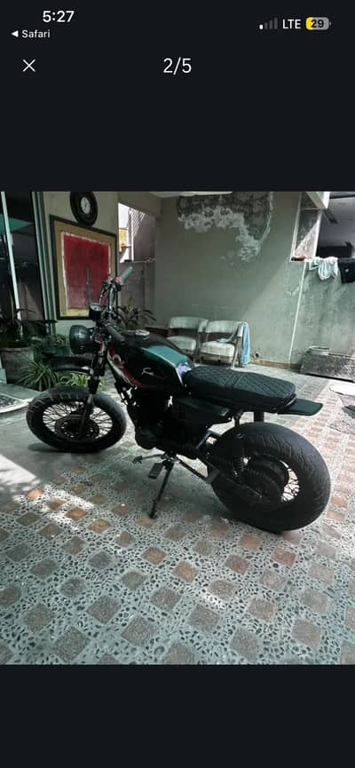 Custom 250cc tacker build