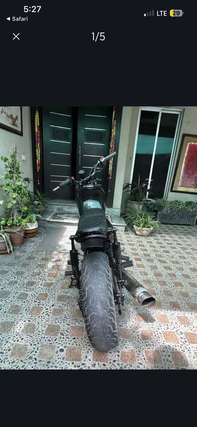 Custom 250cc tacker build