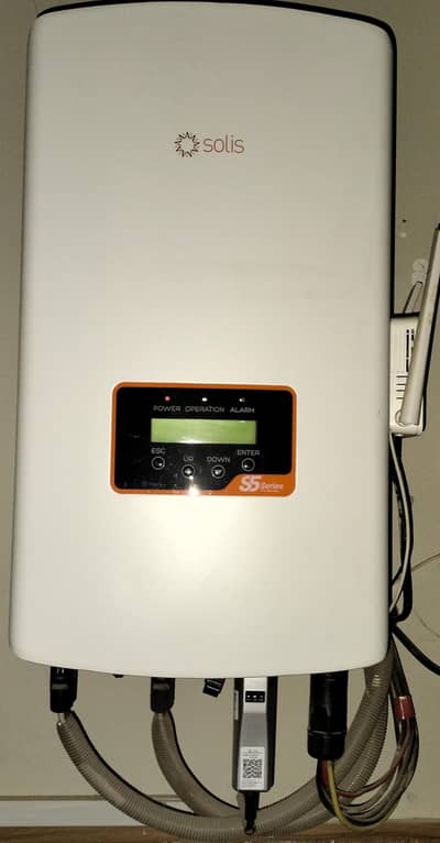 Solis inverter on grid