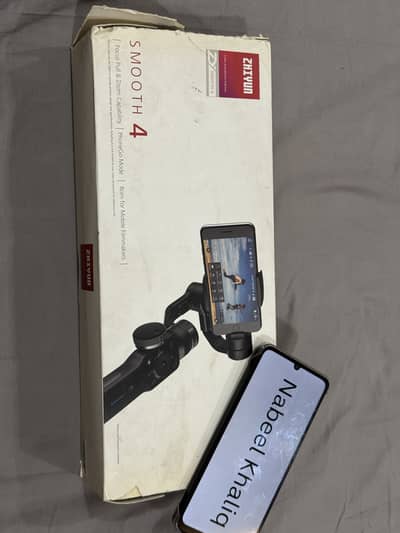 Zhiyun Smooth 4 Smartphone Gimbal  - 10/10 Condition Box Pack