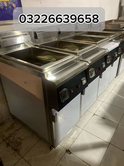 22ltr heavy gage fryer available/All resturant machinery available
