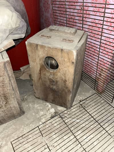 Love bird breeding box