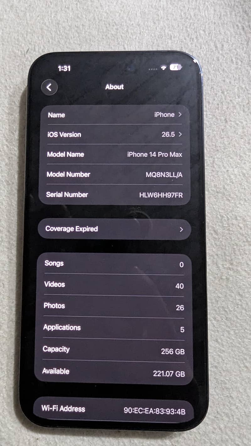 iPhone 14 pro max 2