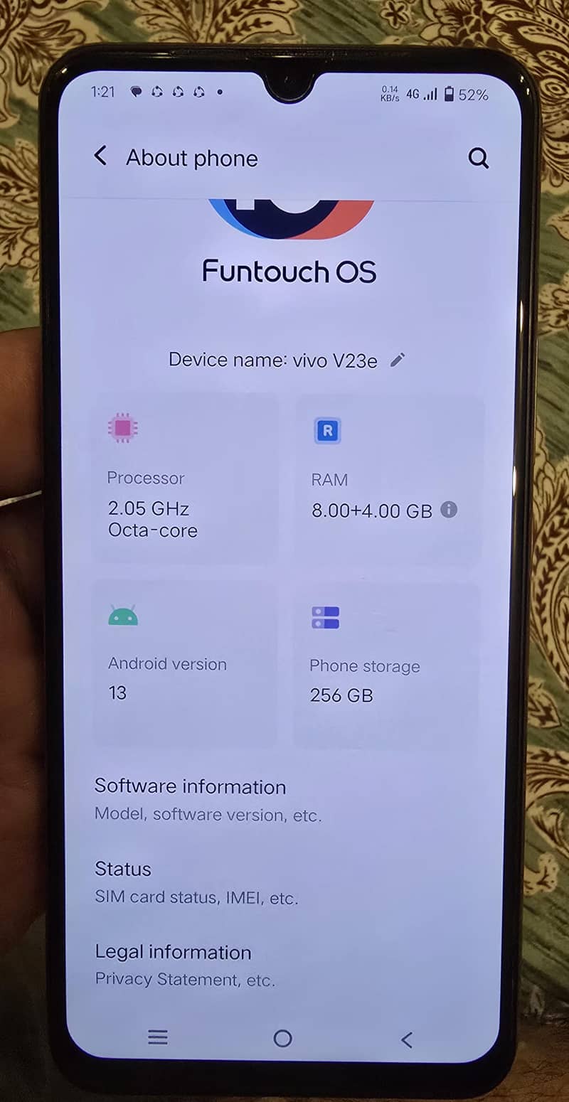 Vivo V23 E 0