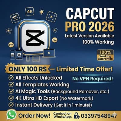 Capcut Pro Latest Version : 18.0. 0! Premium | All Effects Working