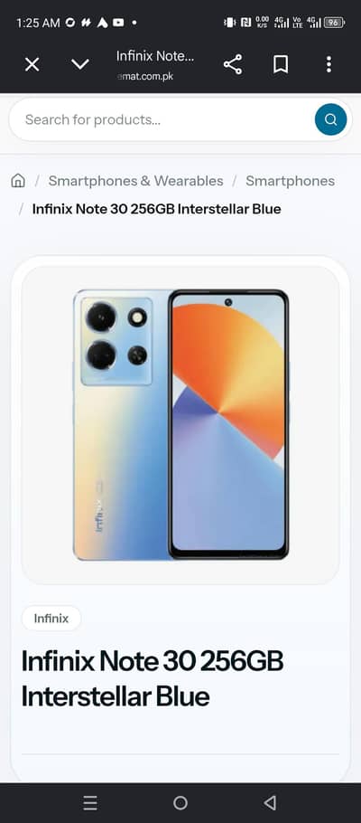 Infinix note 30