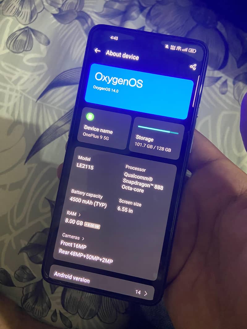 OnePlus 9 5g 3