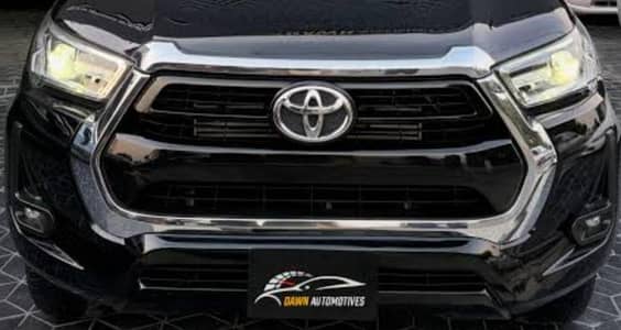 revo 2024 original Bumper front with show grill in black colour ava