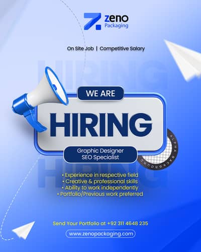 Join Our Creative Team at Zeno Packaging!
