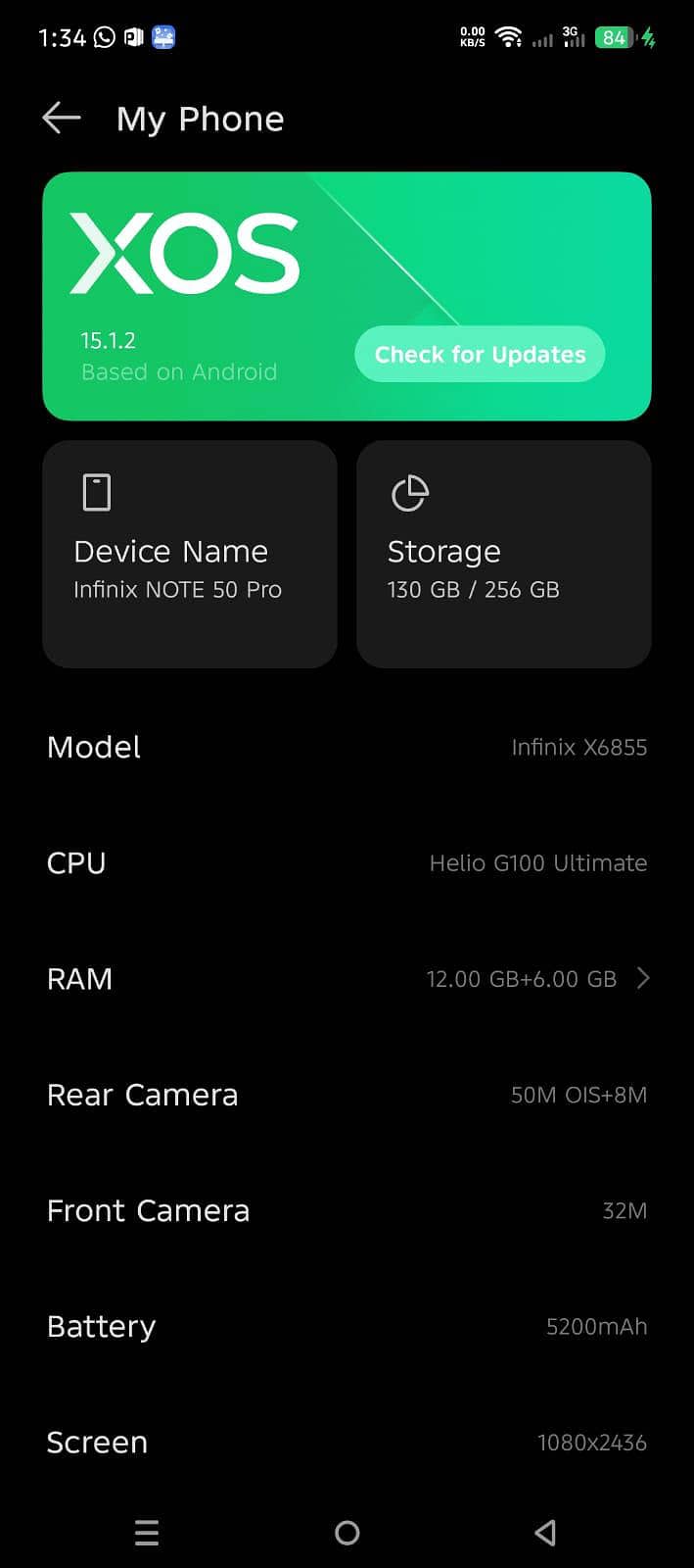 Infinix Note 50 pro 4