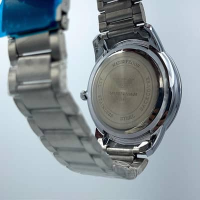 Emprorio armani stainless steel watch for men