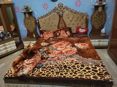 Complete Wooden Bedroom Set