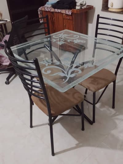 Iron Rod Dining table for sale