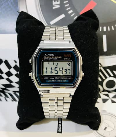 CASIO-ORIGINAL-ALARM & CHRONO FUNCTION-NEW WATCH-SEIKO CITIZEN OMAX
