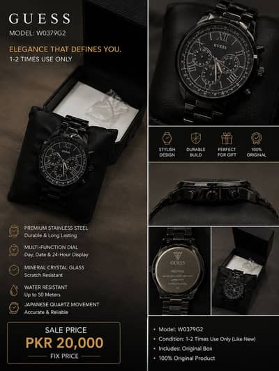 Guess men watch