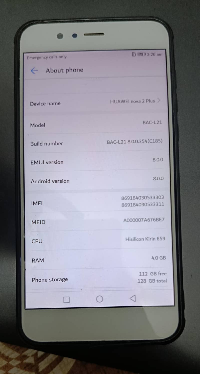 Huawei Nova 2 plus 2