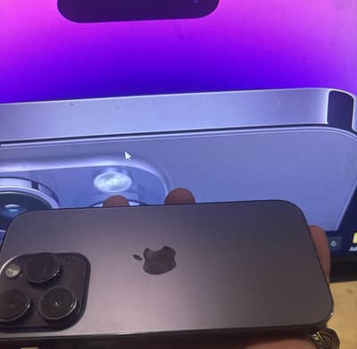 Apple iPhone 14 Pro Deep Purple motherboard damage